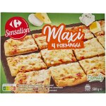 Pizza maxi 4 formaggi carrefour sensation - la boite de 580g