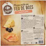 Pizza saumon fumé carrefour original - la boite de 440g Pizza saumon fumé carrefour original - la boite de 440g