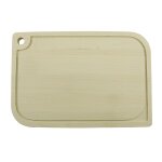 Planche � d�couper en bois h�tre 38x26cm taille l carrefour home - la planche � d�couper
