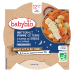 Plat bb ds 12 mois butternut pomme de terre et fromage de brebis d'occitanie muscade bio babybio - ...