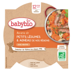 Plat bb ds 12 mois navarin d'agneau bio babybio - l'assiette de 230 g