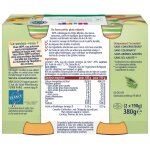 Plat bb ds 6 mois jardinire de lgumes saumon petits mijots hipp biologique - les 2 pots de 190g ...