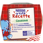 Plat bb ds 8 mois couscous p'tite recette nestle - 2 bols de 200 g