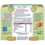 Plat bb ds 8 mois fettucine lgumes colin d'alaska bio petits mijots hipp biologique - les 2 pots ...