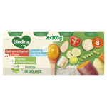 Plat b�b� d�s 8 mois jardini�re de l�gumes poulet ratatouille riz colin carottes patates douces bledina ...