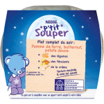 Plat bb pommes de terre, butternut, patate douce nestle - les 2 pots de 200g