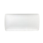 Plat  cake 30x15cm en porcelaine - le plat