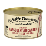 Plat cuisiné cassoulet au canard la belle chaurienne - la boite de 420 g Plat cuisiné cassoulet au canard la belle chaurienne - la boite de 420 g