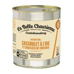 Plat cuisiné cassoulet au confit d'oie la belle chaurienne - la boite de 840 g Plat cuisiné cassoulet au confit d'oie la belle chaurienne - la boite de 840 g