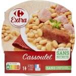 Plat cuisin cassoulet carrefour extra - la barquette de 300g