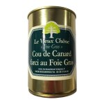 Plat cuisin cou de canard farci foie gras le vieux chene - la boite de 300 g
