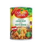Plat cuisin fves recette libanaise california garden - la boite de conserve de 400g