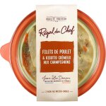 Plat cuisin� filets poulet risotto champignons regal du chef - le bocal de 260g