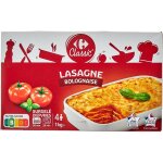 Plat cuisiné lasagne bolognaise carrefour classic' - la boite d'1kg Plat cuisiné lasagne bolognaise carrefour classic' - la boite d'1kg