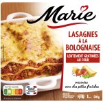 Plat cuisin lasagnes bolognaise marie - la barquette de 300g