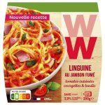 Plat cuisin linguine jambon cru weight watchers - la barquette de 290 g