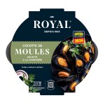 Plat cuisins moules  la marinire royal - la barquette de 500g