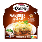 Plats cuisin�s parmentier de canard la cuisine d'oceane - la barquette de 300g