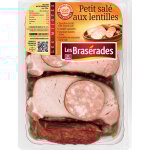 Plat cuisiné petit salé aux lentilles les braserades - la barquette de 800 g Plat cuisiné petit salé aux lentilles les braserades - la barquette de 800 g