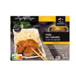 Plat cuisin� porc caramel / riz madern - la boite de 300 g