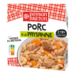 Plat cuisin porc  la paysanne paysan breton - la barquette de 300g