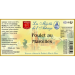 Plat cuisin poulet au maroilles les mijotes de l'abbaye - le bocal de 750g