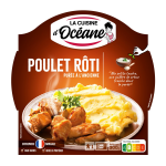 Plat cuisin� poulet / pur�e � l'ancienne la cuisine d'oceane - l'assiette de 300 g