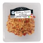 Plat cuisin� risotto aux poivrons et chorizo lechef - la barquette de 280g