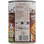 Plat cuisiné saucisses haricots blancs carrefour classic' - la boite de 420g Plat cuisiné saucisses haricots blancs carrefour classic' - la boite de 420g