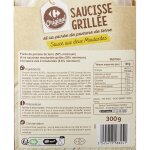 Plat cuisin saucisse pure carrefour original - la barquette de 300g