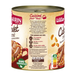 Plat familial cassoulet mitonné william saurin - la boite de 840g Plat familial cassoulet mitonné william saurin - la boite de 840g