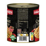Plat familial cassoulet toulousain william saurin - la boite de 840g Plat familial cassoulet toulousain william saurin - la boite de 840g