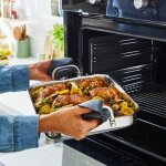 Plat four en inox 38, 5x28, 5cm tefal - l'unité Plat four en inox 38, 5x28, 5cm tefal - l'unité