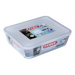 Plat À four verre rectangulaire 2, 6l 25x19 cm avec couvercle cook&freeze pyrex - le plat rectangulaire ... Plat À four verre rectangulaire 2, 6l 25x19 cm avec couvercle cook&freeze pyrex - le plat rectangulaire ...