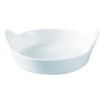 Plat  four terre rond pour crme brle - le plat