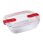 Plat À four verre rectangulaire 23x15 cm avec couvercle cook & heat pyrex - le plat Plat À four verre rectangulaire 23x15 cm avec couvercle cook & heat pyrex - le plat