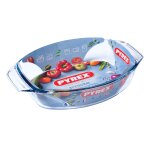 Plat À four verre ovale 30x21 cm optimum pyrex - le plat À four Plat À four verre ovale 30x21 cm optimum pyrex - le plat À four