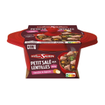 Plat individuel cassoulet au canard william saurin - l'assiette de 400g