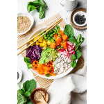 Plat prpar konjac et riz gluant sticky rice liv happy food - le sachet de 200g
