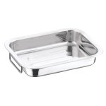 Plat À four inox rectangulaire 25x19 cm carrefour home - le plat Plat À four inox rectangulaire 25x19 cm carrefour home - le plat