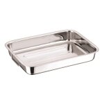 Plat  four mtal rectangulaire 40 cm carrefour home - le plat