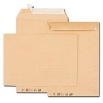 Pochette kraft auto - adhsives 90g format 229 x 324 mm c4 gpv - le paquet de 10 pochettes