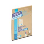 Pochettes kraft brun 162x224mm gpv - le paquet de 10 Pochettes kraft brun 162x224mm gpv - le paquet de 10