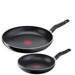 Poles 22 / 28cm tous feux dont induction start easy tefal - le lot de 2 poles