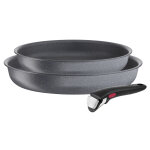 Poêle 24 / 28cm aluminium revêtement anti - adhésif tous feux dont induction poignée amovible ingenio ... Poêle 24 / 28cm aluminium revêtement anti - adhésif tous feux dont induction poignée amovible ingenio ...