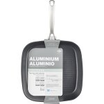 Poêle grill 28 cm aluminium carrefour home - la grille Poêle grill 28 cm aluminium carrefour home - la grille