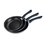 Po�les 20 / 24 / 28cm aluminium rev�tement anti - adh�sif tous feux dont induction carrefour home - le ...