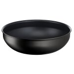 Pole wok 28cm aluminium revtement anti - adhsif induction poigne amovible ingenio eco resist tefal ...
