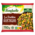 Pole rustique aux pommes de terre, haricots verts et champignons bonduelle - le sachet de 750g