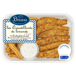 Poisson préparé les croustillants de limande msc et churros maison briau - la barquette de 560g Poisson préparé les croustillants de limande msc et churros maison briau - la barquette de 560g